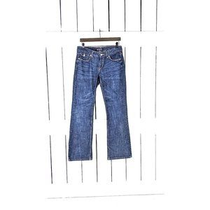 Banana Republic dark blue flare/boot cut denim jeans 29/8R